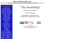 Desktop Screenshot of partsandkits.com